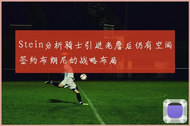 Stein分析骑士引进老詹后仍有空间签约布朗尼的战略布局